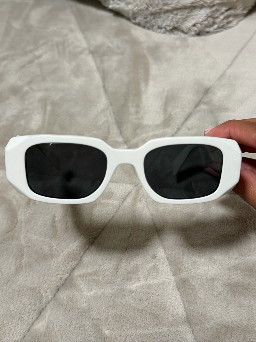 Prada White Sunglasses - Picture 12 of 16